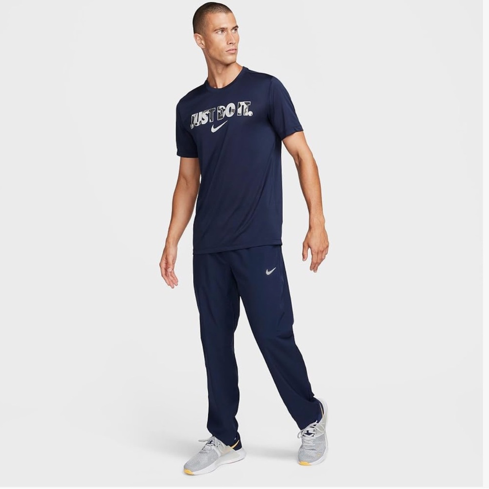 NWT Nike Running Pants Navy Blue Size L